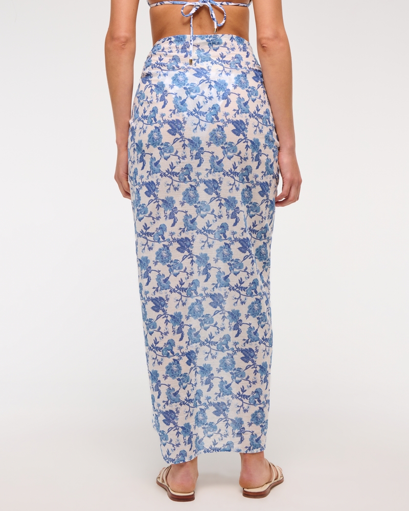 Long-Length Sarong Coverup