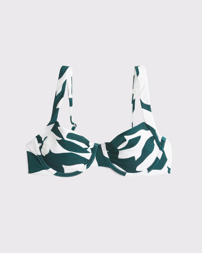 Wide Strap Underwire Bikini Top