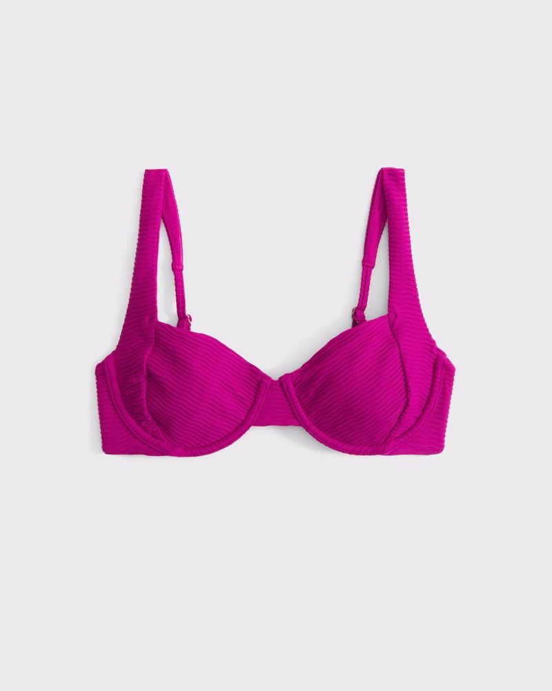 Wide Strap Underwire Bikini Top