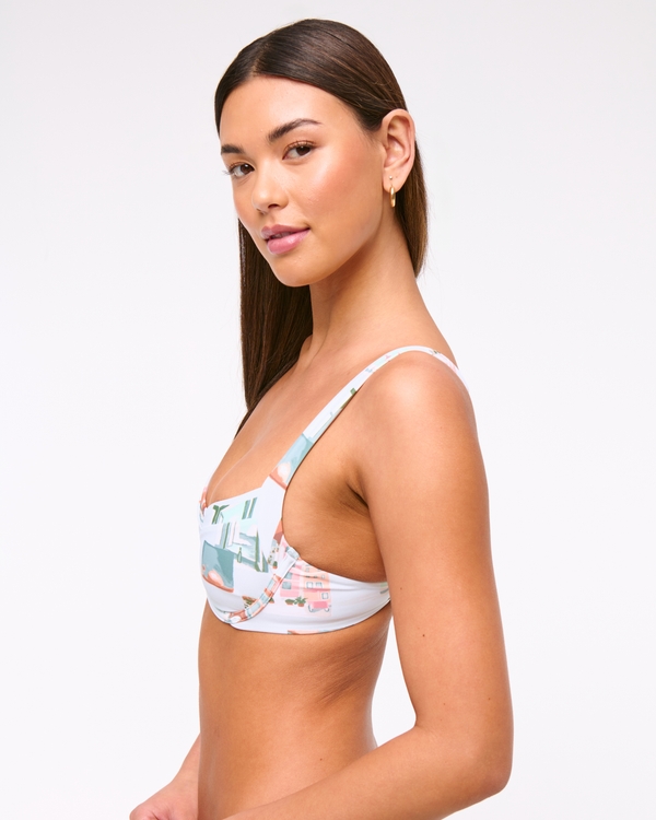 Wide Strap Underwire Bikini Top