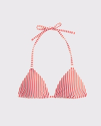 O-Ring Halter String Triangle Bikini Top