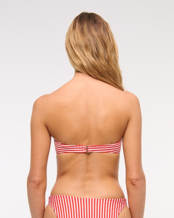 Knot-Front Bandeau Swim Top