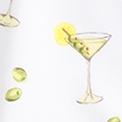 martini print