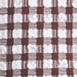 brown gingham