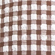 brown gingham