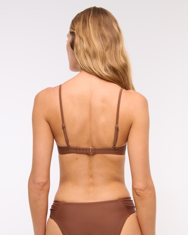 Ruched Underwire Bikini Top