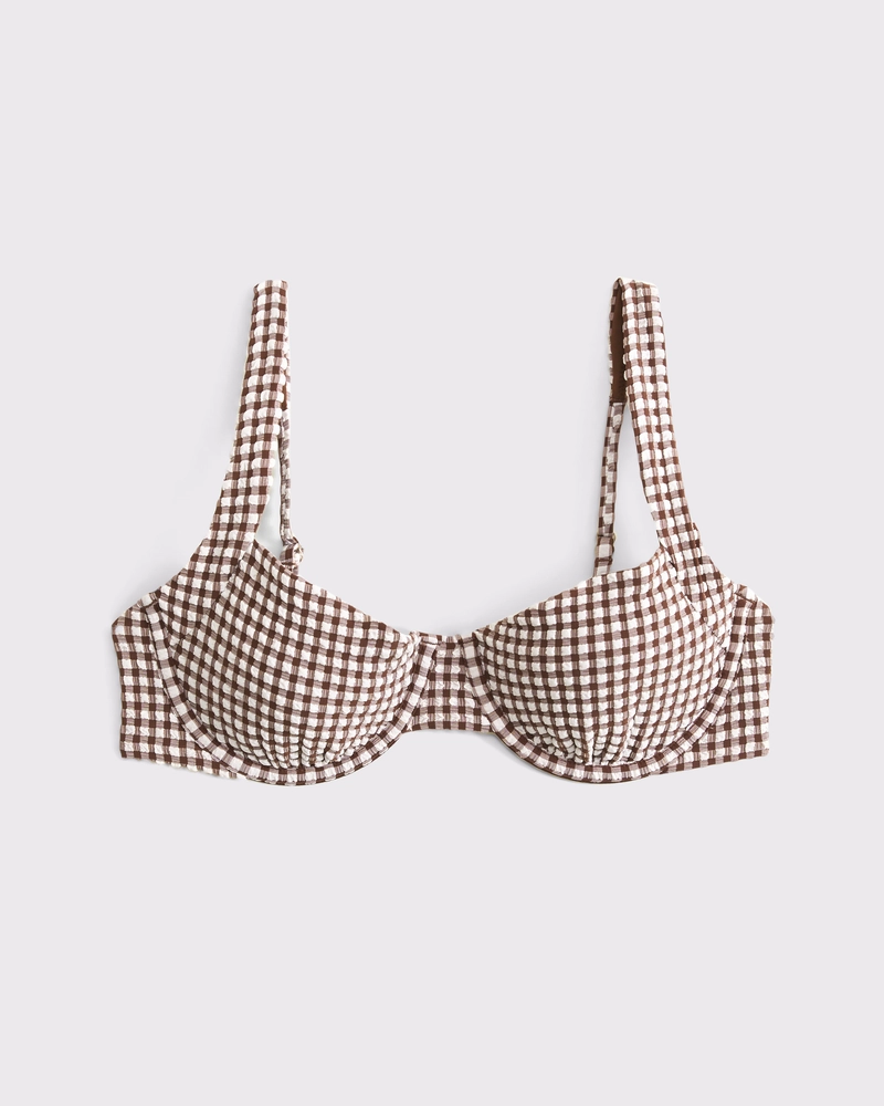 Wide Strap Underwire Bikini Top