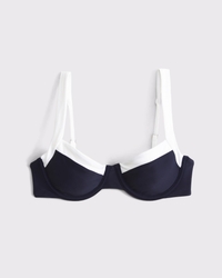 Wide Strap Underwire Bikini Top