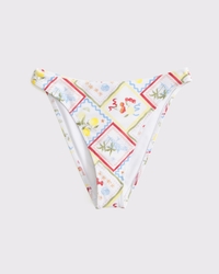 Mid Rise High-Leg Moderate Bottom