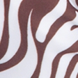 brown zebra print