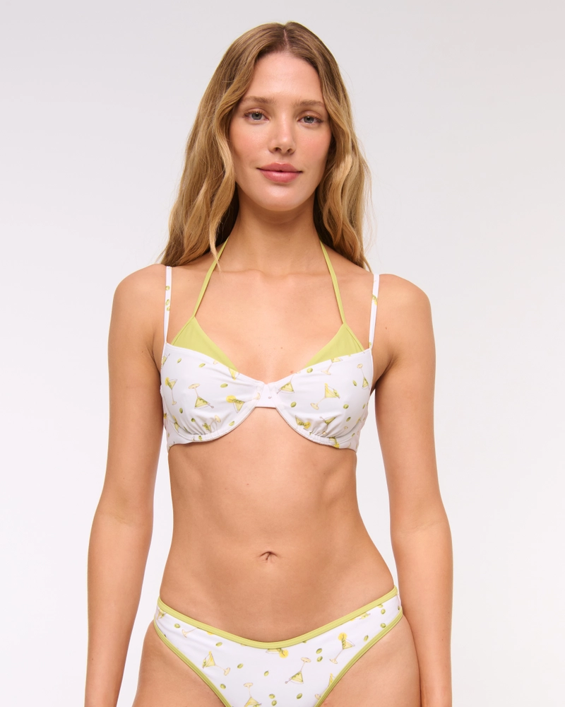 Layered Underwire Bikini Top