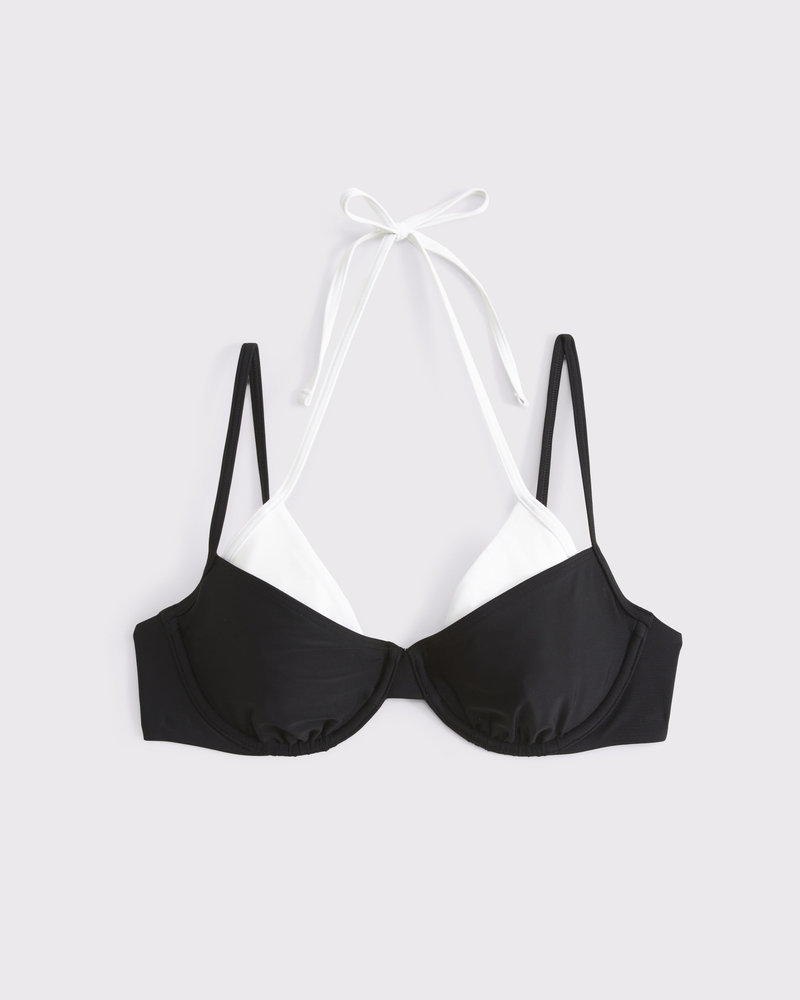 kiff lingerie / triangle layered bra