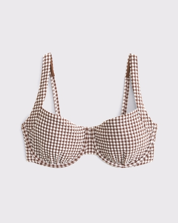 Abercrombie&Fitch New York ビキニ Abercrombie & Fitch Curve Love Tie-Strap Underwire Bikini