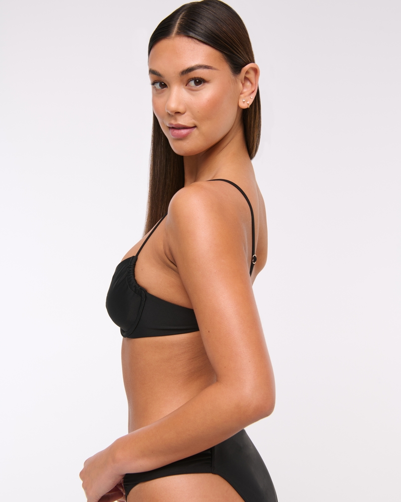 Ruched Underwire Bikini Top