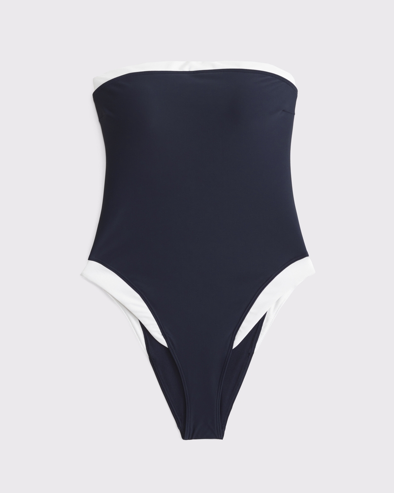 Curve Love A&F Marina One-Piece Swimsuit