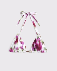 O-Ring Halter Triangle Bikini Top