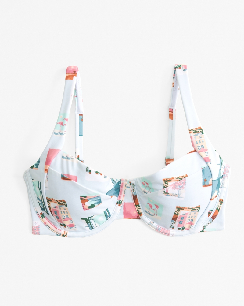 Curve Love Wide Strap Underwire Bikini Top