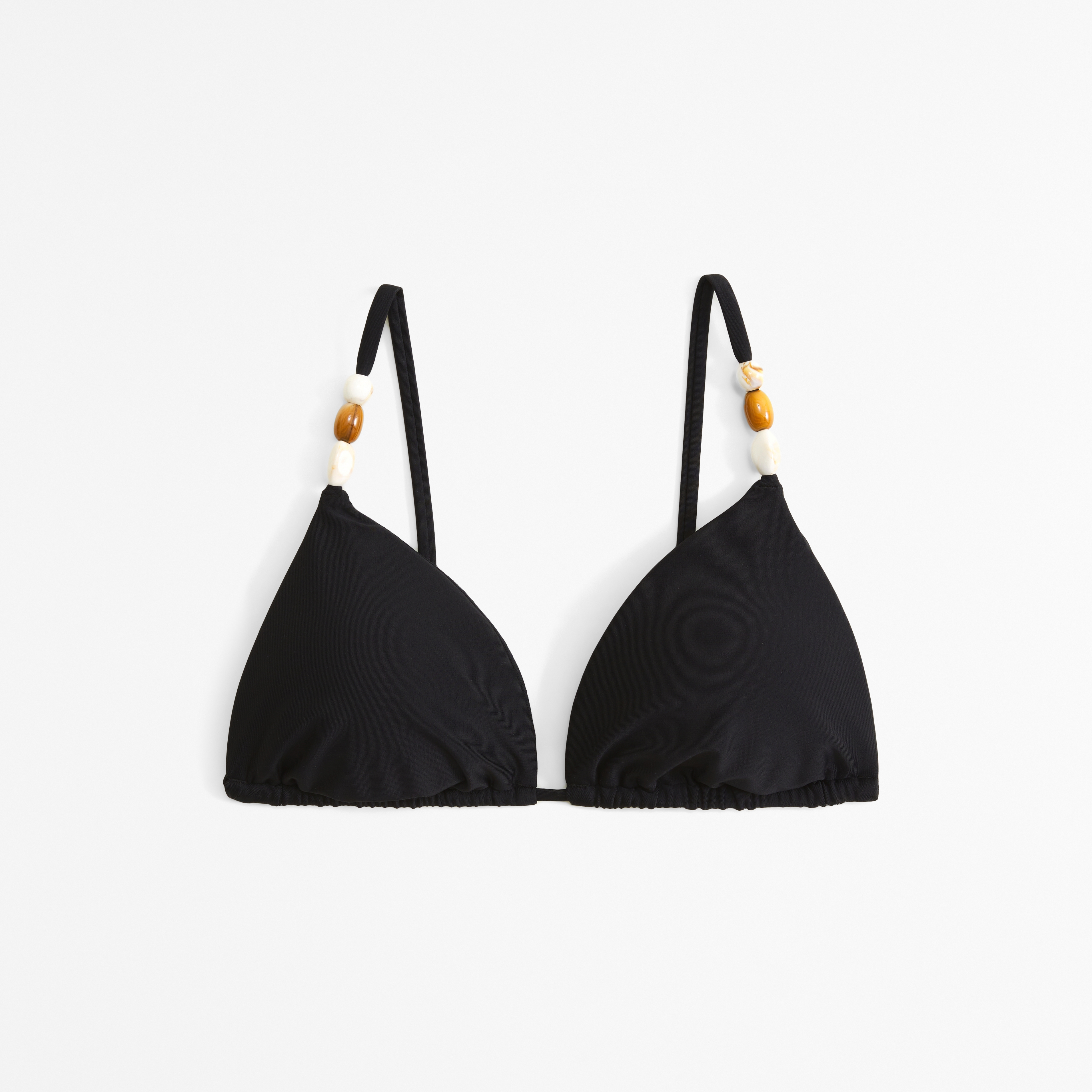 関税込み【  Jeans】Triangle Bikini Top Women's Triangle bikini top with denim print | Blue | Diesel