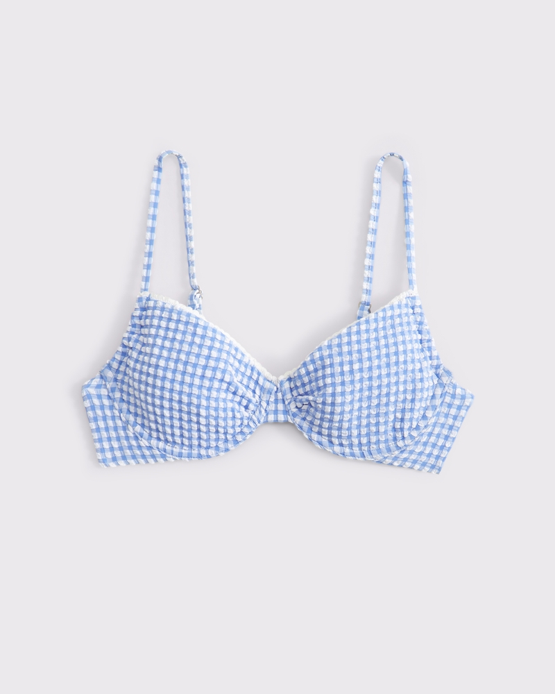 Ruched Underwire Bikini Top