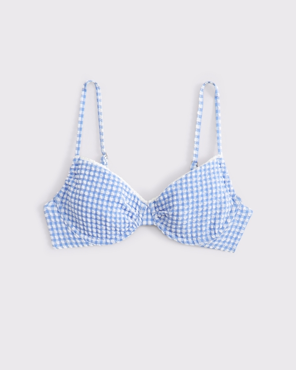 Ruched Underwire Bikini Top