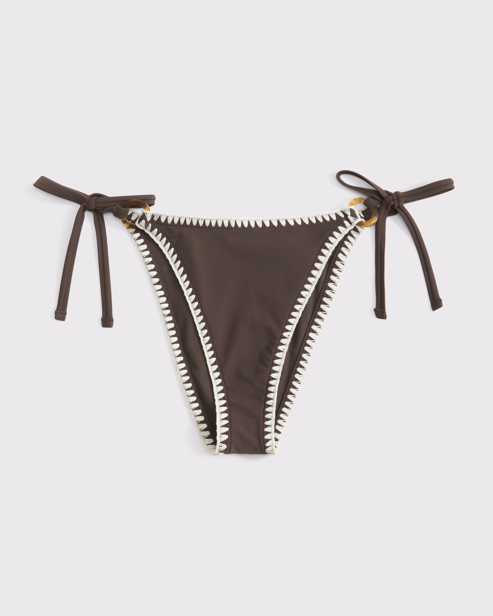 Low Rise Tie-Side Hardware Cheeky Bottom