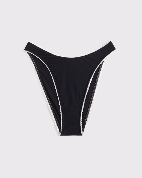 Ultra High-Leg Moderate Bottom, Black view 1