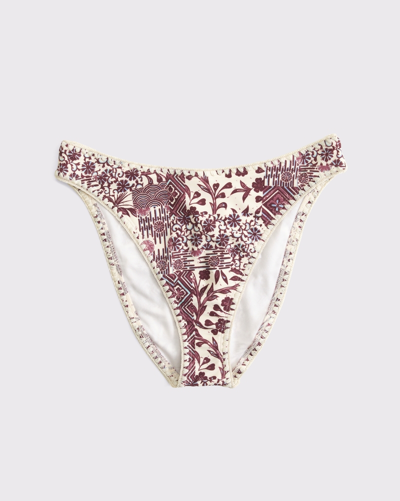 Curve Love Mid Rise High-Leg Moderate Bottom