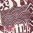 burgundy pattern
