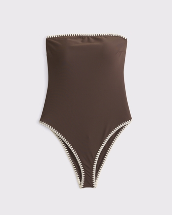 Curve Love A&F Marina One-Piece Swimsuit