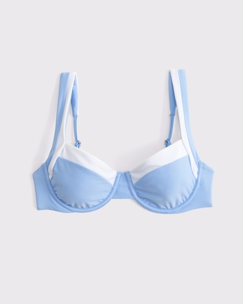 Wide Strap Underwire Bikini Top