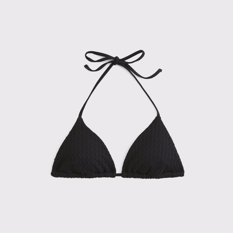 Верх бикини Seersucker, завязка на шее — Abercrombie & Fitch