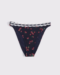 Mid Rise High-Leg Moderate Bottom