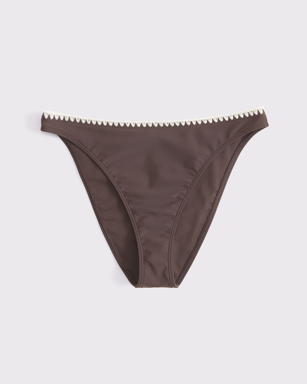 Halter String Hardware Triangle Bikini Top