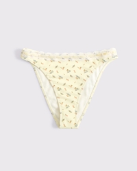 Mid Rise High-Leg Moderate Bottom