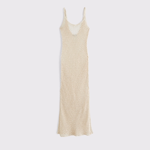 Женские платья Abercrombie & Fitch Crochet-Style Scoopneck Maxi Dress Coverup