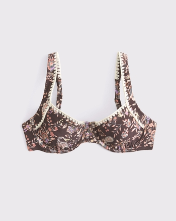 Wide Strap Underwire Bikini Top from Abercrombie & Fitch - $34.99