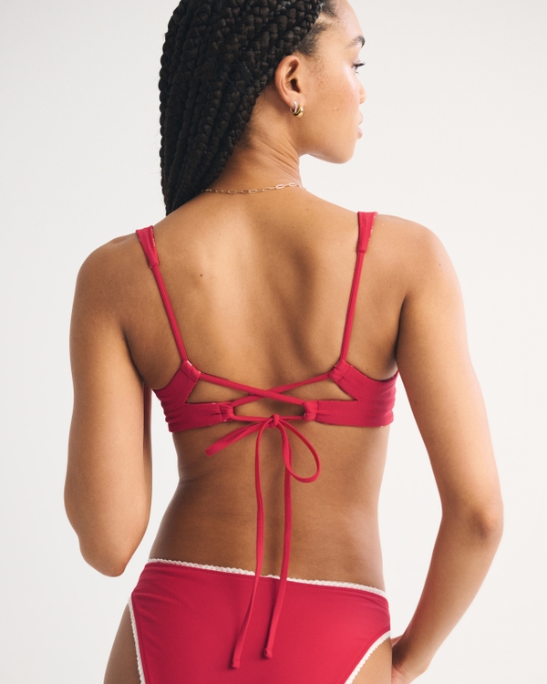 Reversible Wide Strap Underwire Bikini Top
