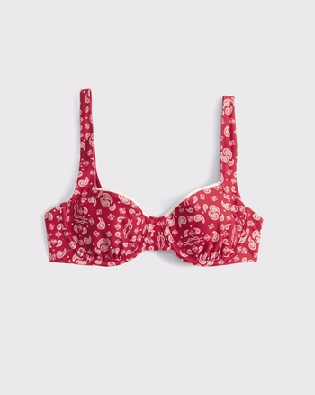 Women's Reversible Wide Strap Underwire Bikini Top | Women's Clearance ...