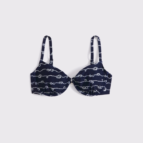 Верх бикини Curve Love, балконет, на косточках — Abercrombie & Fitch