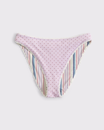 Reversible Mid Rise High-Leg Moderate Bottom from Abercrombie & Fitch - $50