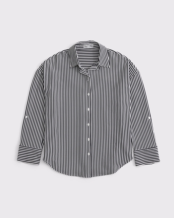 Seersucker Shirt Coverup from Abercrombie & Fitch - $65