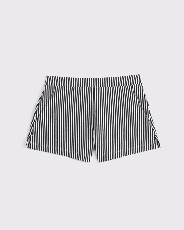 Seersucker Short Coverup