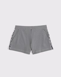 Seersucker Short Coverup