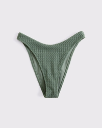 Crochet-Style Ultra High-Leg Cheeky Bottom