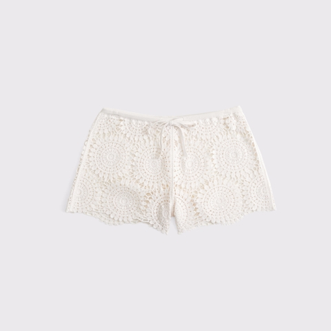 Пляжные шорты, вязка крючком — Abercrombie & Fitch
