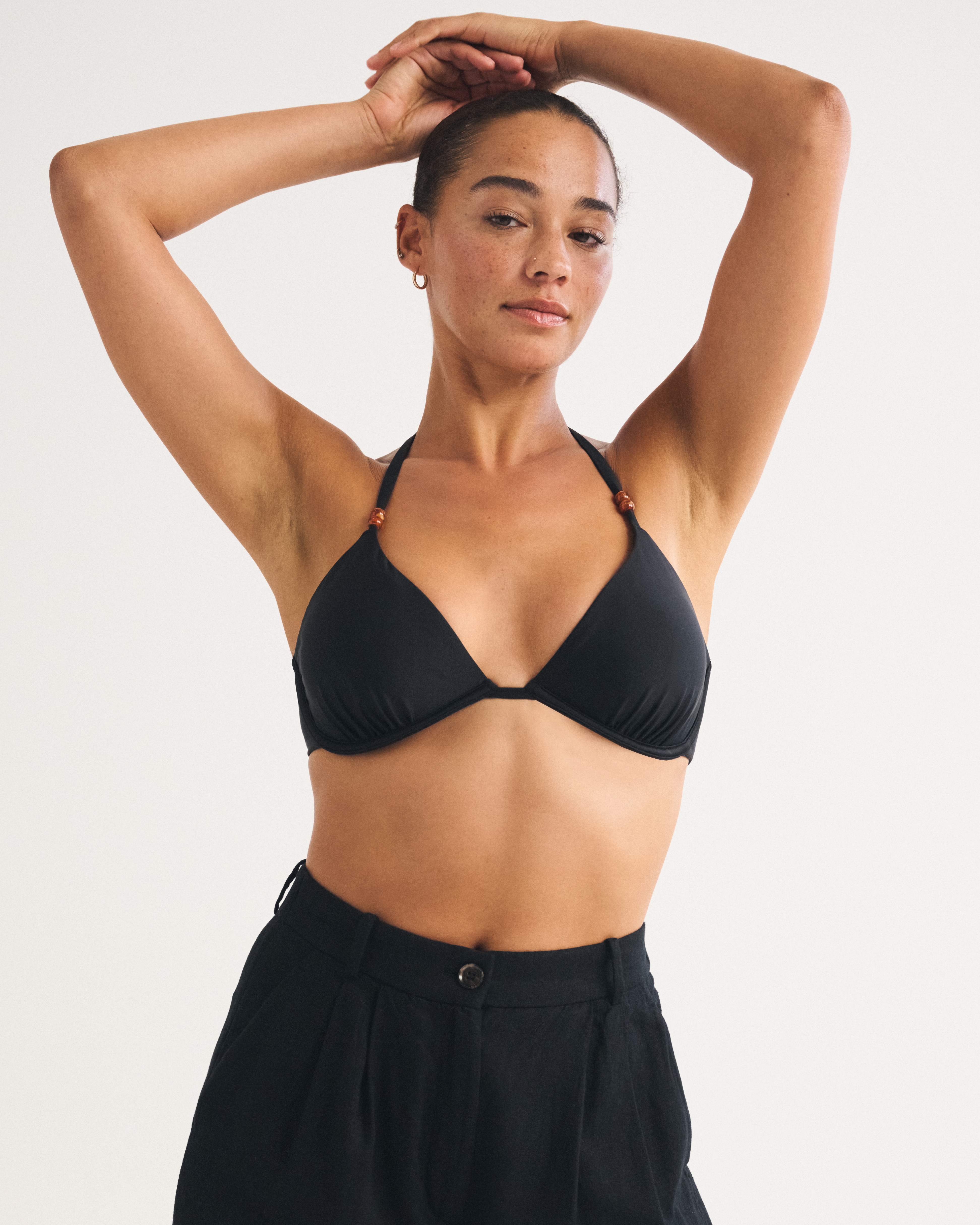 Верх бикини Curve Love Beaded, на косточках — Abercrombie & Fitch — фото 3