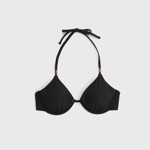 Верх бикини Curve Love Beaded, на косточках — Abercrombie & Fitch