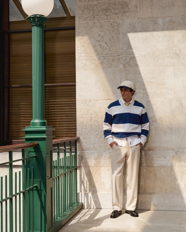 West Village Club Baseball Hat, Navy view 2