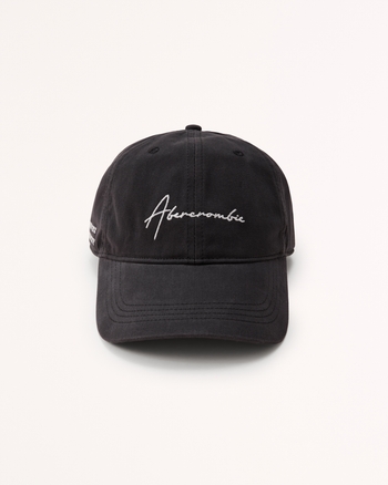 Hombre Gorra de b isbol con logo de script Hombre Liquidaci n