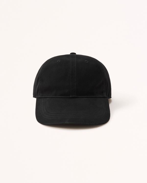 Essential Baseball Hat, Black